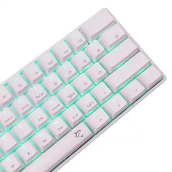 Przewodowa klawiatura mechaniczna White Shark Shinobi-2 (GK-004211) — układ US, przełączniki czerwony, biała