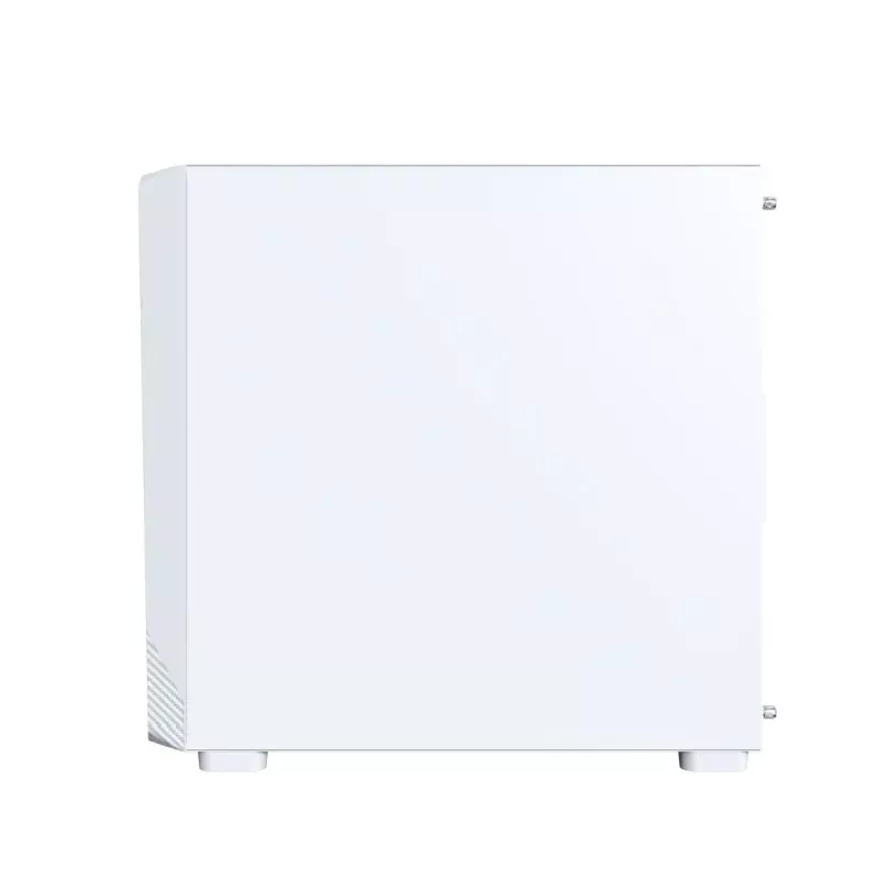 Obudowa PC Montech X5M (W) Micro Tower, biała — Micro-ATX/Mini-ITX, obsługa zasilacza ATX, 3x120 mm przód, 1x120 mm tył, 2 zatoki 3,5 cala, 4 zatoki 2,5 cala