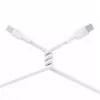 AUKEY CB-NAC1 Biały kabel nylonowy USB C - USB A