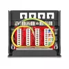 Patch panel DELOCK Mini Desktop RJ45 4-port Cat.6A ekranowany czarny, metal, 90×22×93 mm