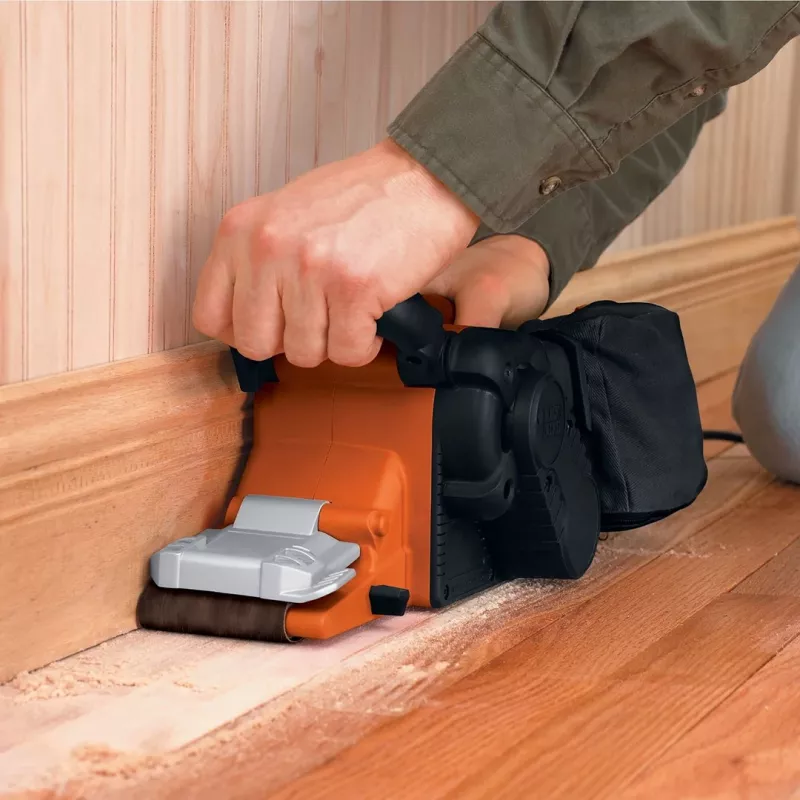 Szlifierka taśmowa Black & Decker KA88 Pomarańczowa