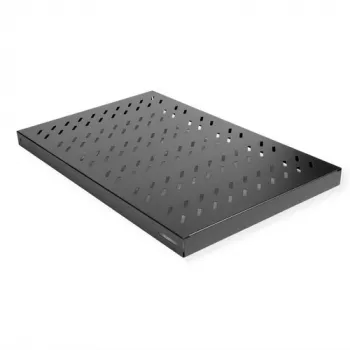 Półka do szafy rack ROLINE 19 cali 1U regulowana 700 mm 50 kg czarna