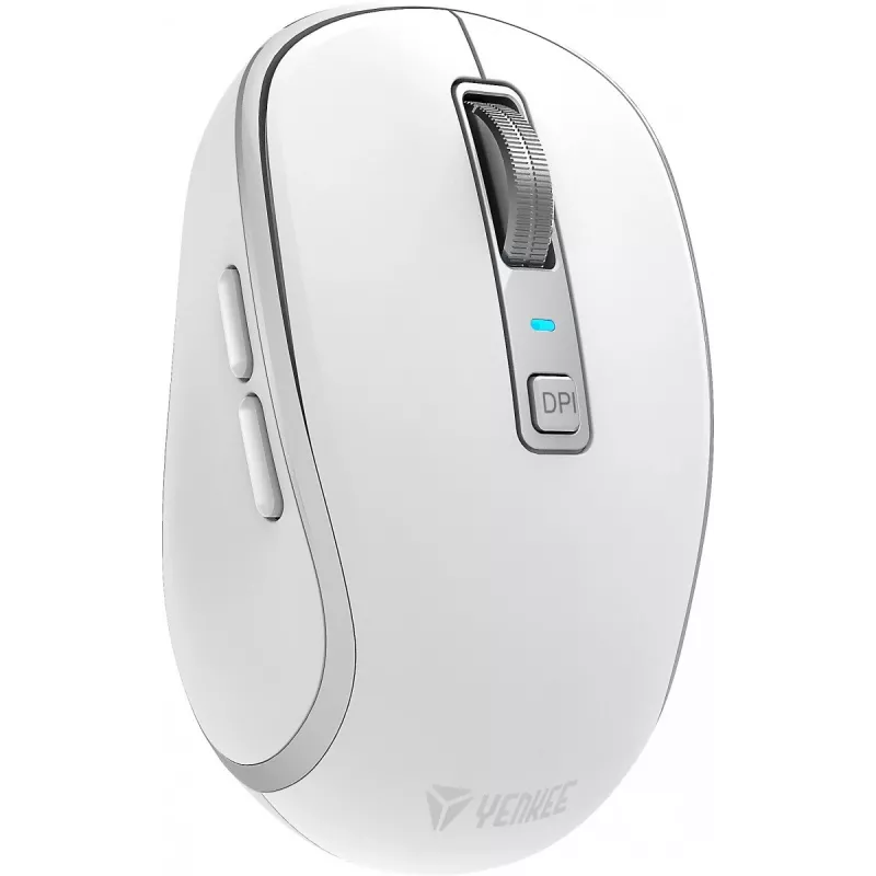 Mysz bezprzewodowa DUAL WiFi+Bluetooth, akumulator, 5 przycisków