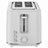 Toster elektryczny, biały, 220-240V, 50-60Hz, 920-1080W, 2 szczeliny, 3 tryby, 7 poziomów opiekania