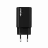 Ładowarka ścienna CANYON OnCharge 30CL 30W PD 1-port EU plug Czarny