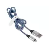 Kabel Lightning Tracer TRAKBK46269 1m Czarny Niebieski Srebrny