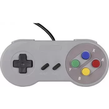 Joy-iT SBC-GAMEPAD-SNES Kontroler do gier Szary USB 2.0 Analogowy PC (SBC-GAMEPAD-SNES)