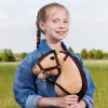 Koń na patyku HOPPIHORSE Hobby Horse A4 beżowy