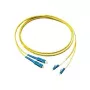 Kabel krosowy LWL Duplex OS2 (jednomodowy, 9/125) LC/SC, 1m, Good Connections® (LW-901LS)