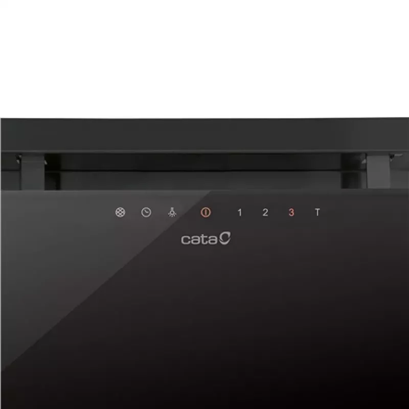 Okap podszafkowy CATA GC DUAL BK — szerokość 492 mm, 1200 m³/h, filtr metalowy, 50 dB