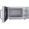 Sharp R204WA kuchenka mikrofalowa Srebrny, Biały Kuchenka mikrofalowa solo Blat 20 L 800 W
