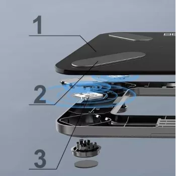 Inteligentna waga łazienkowa Extralink Home, Bluetooth