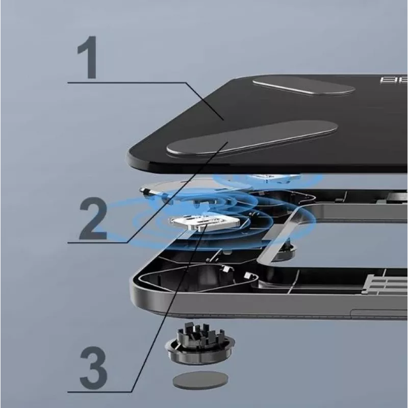 Inteligentna waga łazienkowa Extralink Home, Bluetooth