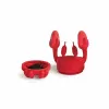 Silicone Tea Infuser Ototo Design OT973 czerwony 66mm 81mm