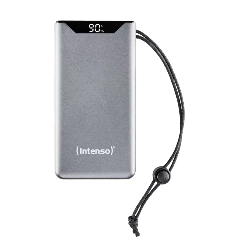 Power bank INTENSO 7332054 — 20000 mAh, PD 3.0 i QC 3.0, 20 W, USB-A + USB-C, szary