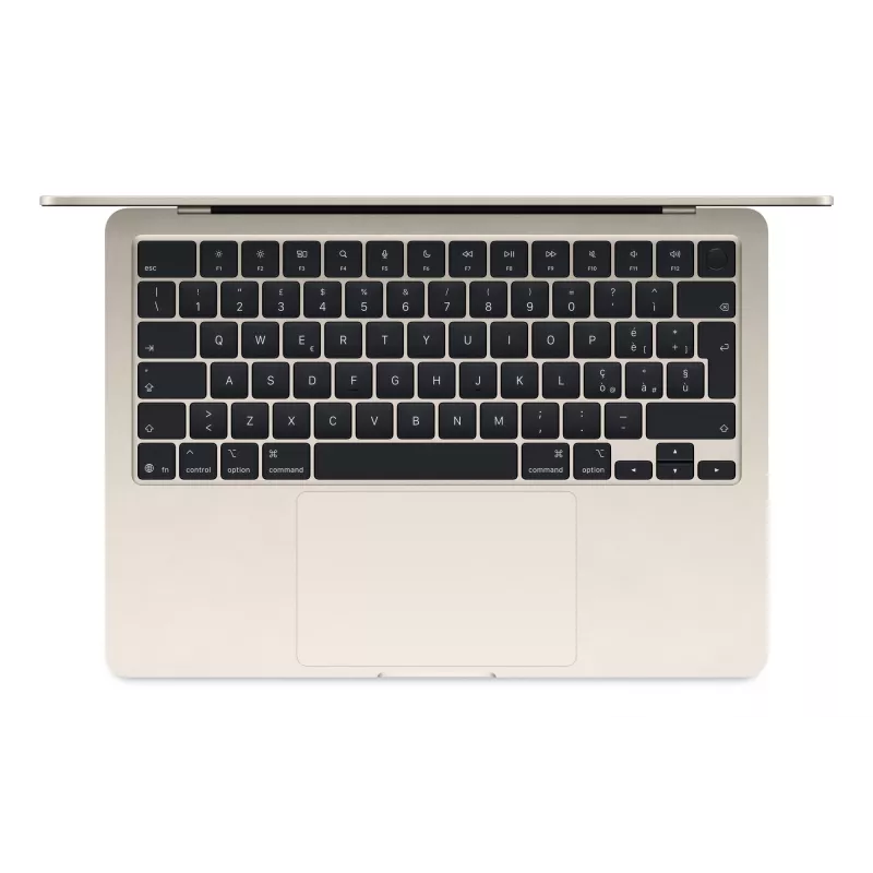 MacBook Air 13, Starlight, M4 (10-CPU/10-GPU), 16GB, 512GB, niemiecki, zasilacz 35W Dual USB-C Port, MW103D/A