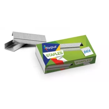 Zszywki FORPUS FO61404 24/6 extra mocne, opakowanie 1000 szt.