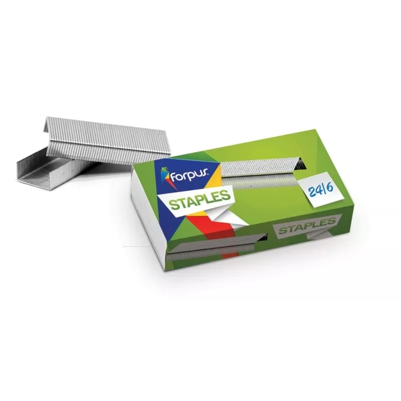 Zszywki FORPUS FO61404 24/6 extra mocne, opakowanie 1000 szt.