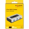 DeLOCK 87667 USB 3.0 2-portowy dwukierunkowy przełącznik współdzielenia