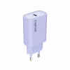 Ładowarka sieciowa CANYON OnCharge 30CL, 30 W USB-C PD, 1 wyjście PD, wtyczka EU, Fioletowa