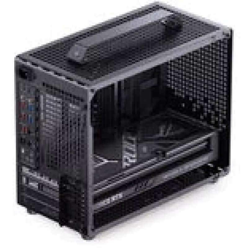 Obudowa komputerowa Jonsplus Z20 Mesh Mini Tower Micro-ATX czarna