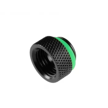Bitspower adapter G1/4 cala AG na G1/4 cala IG - czarny mat
