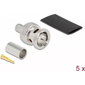 Wtyk BNC do zaciskania RG59 DeLOCK 90025