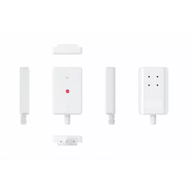 Router ZTE G5 Max Dual Band Wi‑Fi 802.11ac — 5G, Dual SIM, 1x 2.5GbE, USB‑C, 48V, biały