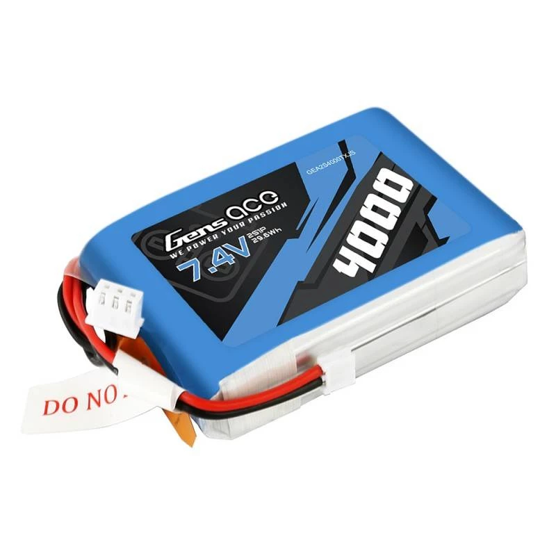 Bateria LiPo Gens Ace 4000mAh 7.4V 1C