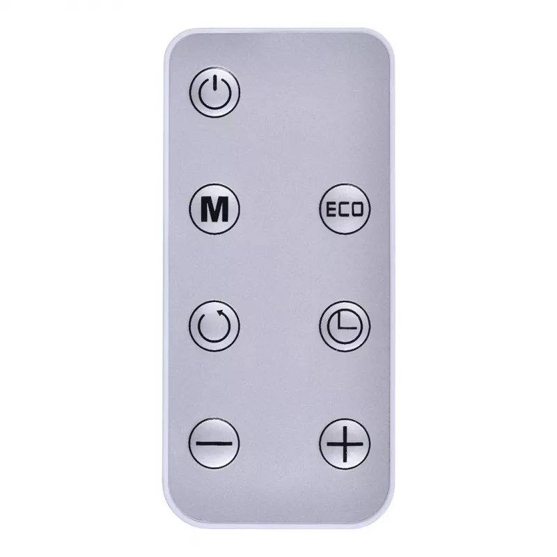 Elektryczny grzejnik ceramiczny NOVEEN PTC3000, 2000 W (min. 1200 W), wyświetlacz LED, timer, pilot, oscylacja, biały
