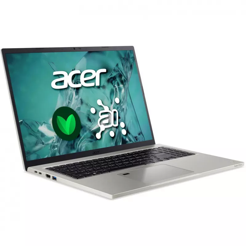 Laptop Acer Aspire AV16-71P-724V — Intel Core Ultra 7 255H, 16 cali WUXGA (1920×1200), 16 GB LPDDR5x, 1 TB SSD, Intel Arc 140T, Windows 11 Home, Szary
