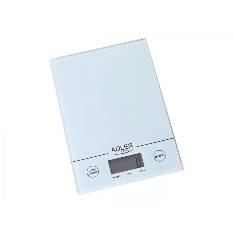Waga kuchenna Adler AD 3138 w Elektroniczna waga kuchenna Biała Prostokątna