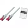 Kabel sieciowy ShiverPeaks BS75720-AW 10m Cat6a S/FTP