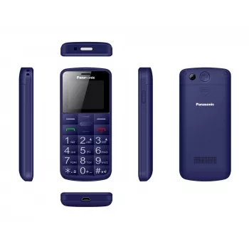 Telefon dla seniora KX-TU110 niebieski