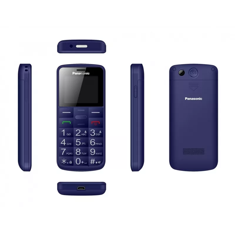 Telefon dla seniora KX-TU110 niebieski