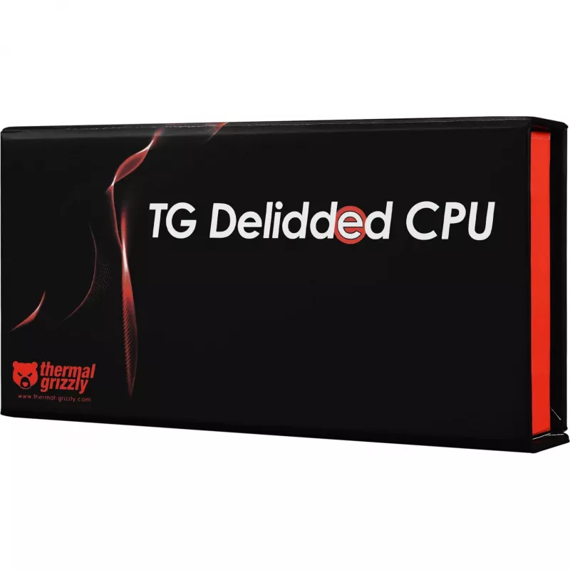 Thermal Grizzly procesor bez IHS dla AMD Ryzen 9 9950X3D (pudełkowy, bez IHS, do chłodzenia bezpośrednio na rdzeniu)