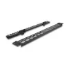 DELOCK 19 calowy keystone panel krosowy 24-portowy kątowy z odciążeniem, 1U, czarny, 482,6×125,5×44,2 mm