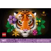 Zabawka konstrukcyjna LEGO Art Fauna Collection Zestaw Tygrys 31217 - model tygrysa do zbudowania