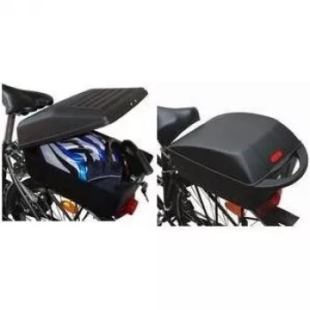 Zamykany bagażnik rowerowy FISCHER 86500 — 15 L, czarny
