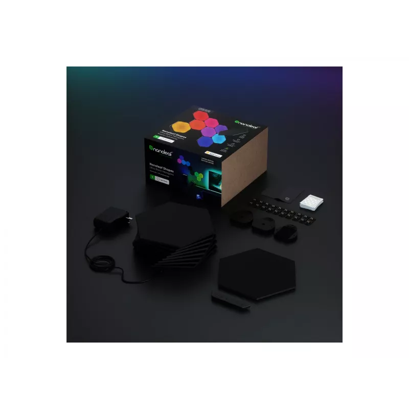 Inteligentne światło ścienne Nanoleaf NL42-0102HX-9PK