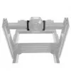 Asetek SimSports Front Mount for Podium Brackets - czarny, 70 mm Bolt Circle