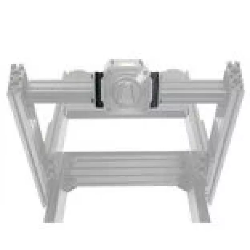Asetek SimSports Front Mount for Podium Brackets - czarny, 70 mm Bolt Circle