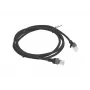 Patchcord cat.5e 1,5M UTP czarny