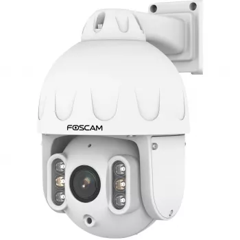 Foscam SD8EP Kamera bezpieczeństwa PoE Biała 8MP (3840x2160), Power over Ethernet, funkcja pan i tilt, 4-krotny zoom optyczny