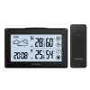 Stacja pogodowa SENCOR SWS 2850 — temperatura i wilgotność wewnątrz/na zewnątrz, 1 czujnik bezprzewodowy, 433,92 MHz, pamięć min/max