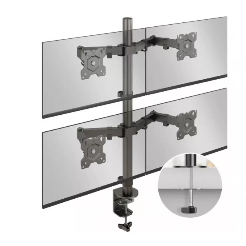 Akcesorium do monitora UCHWYT BIURKOWY/13-32 Czarny D421E-B Onkron
