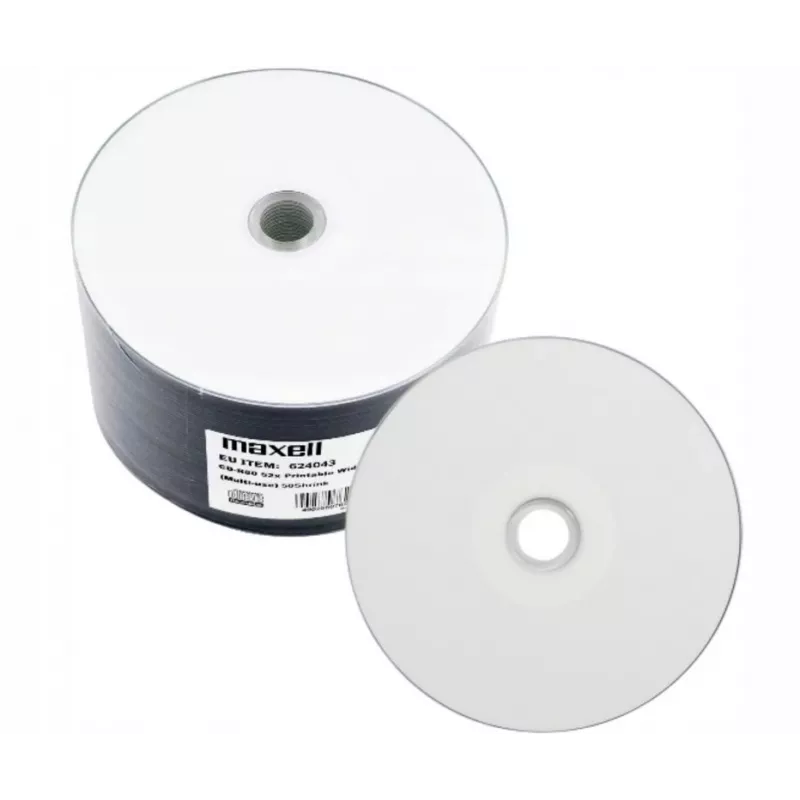 MAXELL CD-R 700MB 50 szt. 52x80 min, na wrzecionie, CD-R do druku