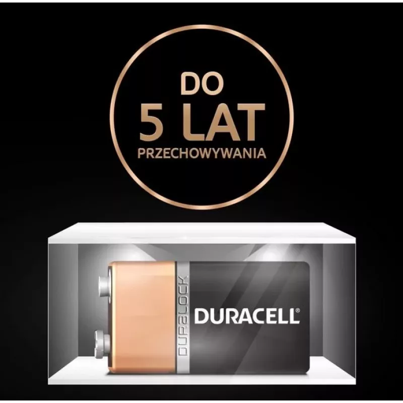 Bateria Duracell 9V 1 szt. 9VDUR BT0009