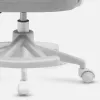 Fotel obrotowy mark adler Junior 4.5 szary — ergonomiczny fotel biurkowy, regulowana wysokość 40–50 cm, oparcie z siatki, podstawa na kółkach, podłokietniki, podparcie lędźwiowe
