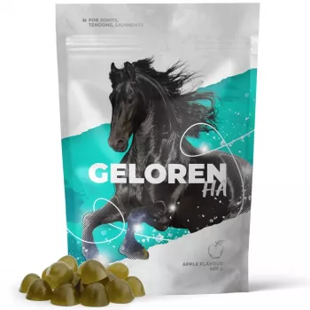 Suplement dla koni CONTIPRO GELOREN Horse HA Joints 450 g — wsparcie stawów z kwasem hialuronowym, saszetka stała